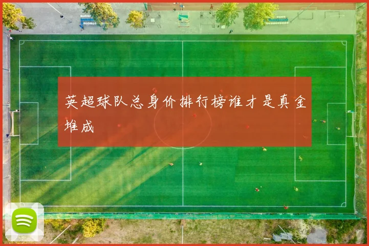英超球队总身价排行榜谁才是真金堆成