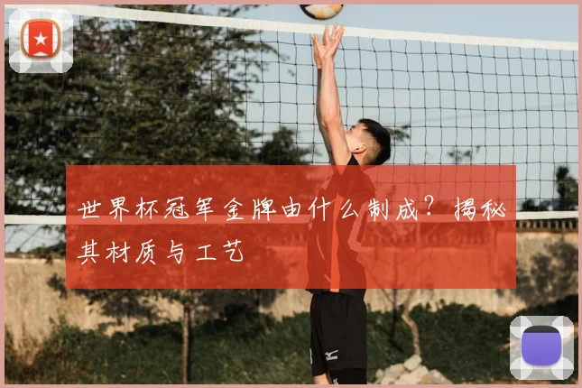 世界杯冠军金牌由什么制成?揭秘其材质与工艺